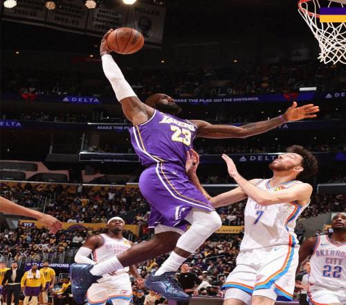 輸雷霆無緣四連勝！湖人暴露最大問題，詹姆斯帶神陣也救不了啊