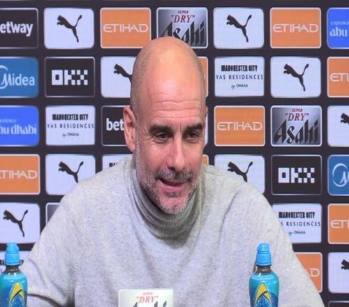 瓜帥：我跟哈蘭德說(shuō)別有太大壓力多納魯馬短傳不好你錯(cuò)了