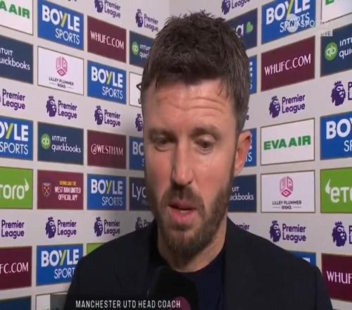 卡里克：球隊的精神面貌依然很好，我們會接受這一分繼續前進