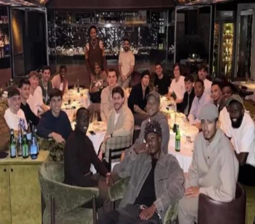 姆巴佩、維尼修斯組織皇馬全隊(duì)晚宴，球員多凌晨1點(diǎn)后離場(chǎng)