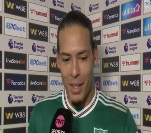 范戴克：我覺得射門是朝向球門的我們對(duì)拿到3分感到滿意