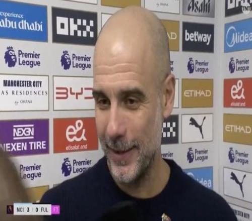 瓜帥：我們會(huì)看阿森納明天的比賽，賽后再看看差多少分