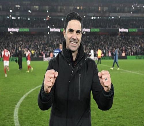 67戰41勝，阿爾特塔英超倫敦德比勝場僅落后溫格、穆里尼奧