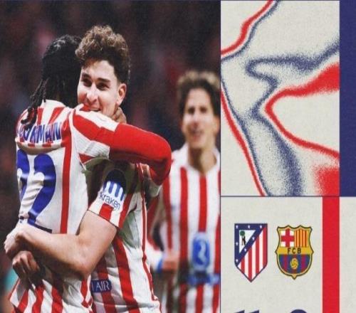 【國王杯】馬競4比0巴薩！格子破門小蜘蛛傳射