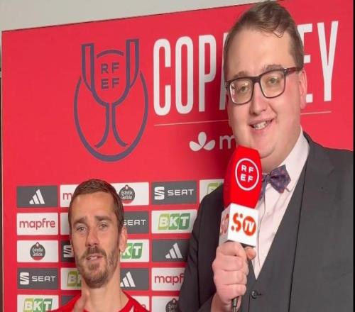 格列茲曼：盧克曼對我們而言非常關鍵球迷總會帶給我們動力