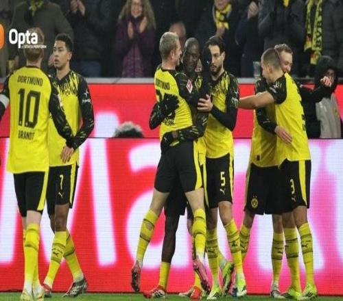 自有統(tǒng)計(jì)以來(lái)，瑞爾森是首位德甲上半場(chǎng)送出3助攻的多特球員