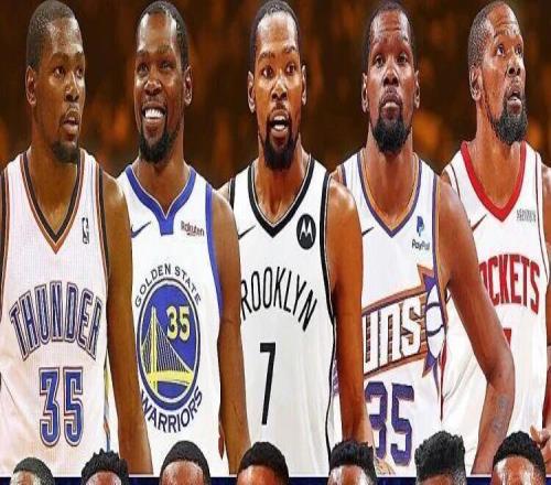 不知不覺，雷霆三少都換了18次球隊了.....