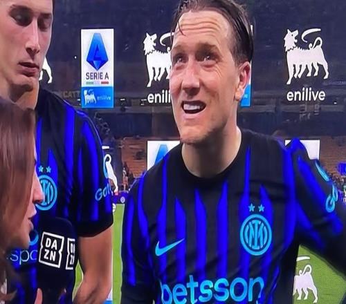 澤林斯基：高興在情人節為國米球迷帶去歡樂，進球獻給我妻子