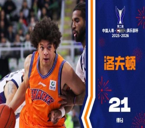 當之無愧MVP！洛夫頓淘汰賽場均26+7+5曝上海最終目標是CBA冠軍