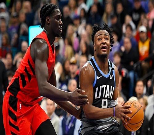 完全就是數(shù)據(jù)刷子！爵士后場新星對于比賽的負面影響非常明顯