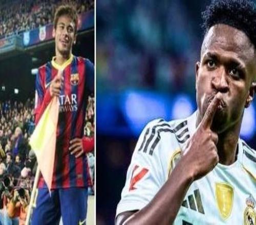 229場西甲比賽打入69球，維尼修斯西甲進(jìn)球數(shù)超越內(nèi)馬爾68球