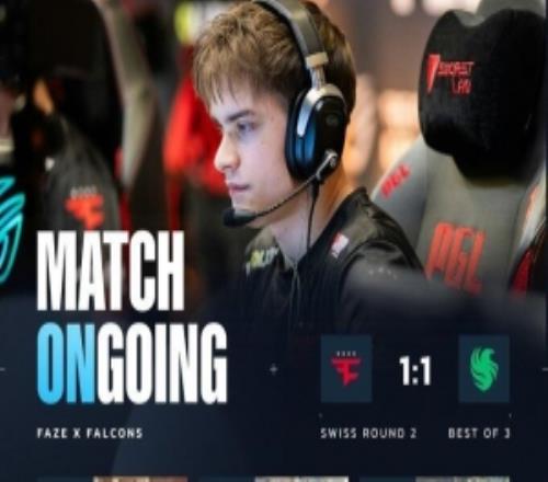 NiKo低迷雙小將盡力難挽敗局Twistzz拿下22殺Faze扳平比分