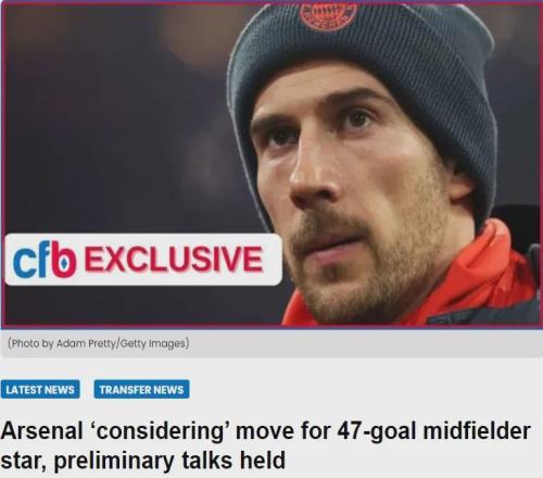 法爾克：阿森納正考慮免簽格雷茨卡！道曼、薩利巴恢復(fù)訓(xùn)練！