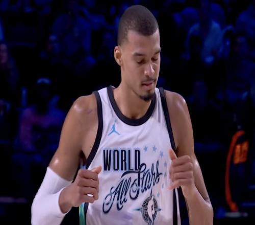 太想贏了！文班亞馬單場19分兩場合計33分，世界隊仍被淘汰