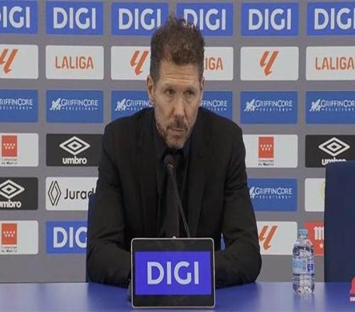 西蒙尼：不同意奧布拉克的說法，我們沒有挑比賽只是踢得差