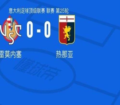 克雷莫內(nèi)塞00熱那亞,難分伯仲