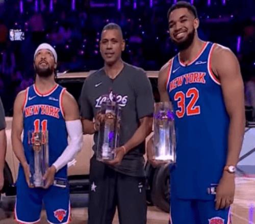 全明星投籃之星尼克斯隊奪冠網紅傳球讓巴恩斯欲哭無淚