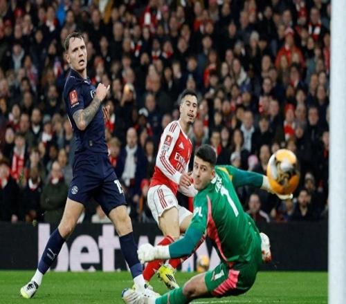 阿森納30分鐘狂轟4球，大勝維岡競(jìng)技晉級(jí)足總杯第五輪