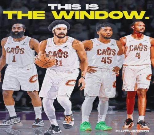 哈登爽了！你好，DPOY！騎士四巨頭即將合體