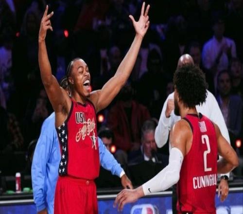 全明星改版成功！美國小將笑到最后，文班很郁悶！