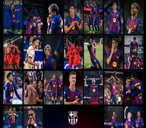 進(jìn)攻火力十足，巴薩已連續(xù)4個(gè)賽季單季進(jìn)球數(shù)達(dá)到100+