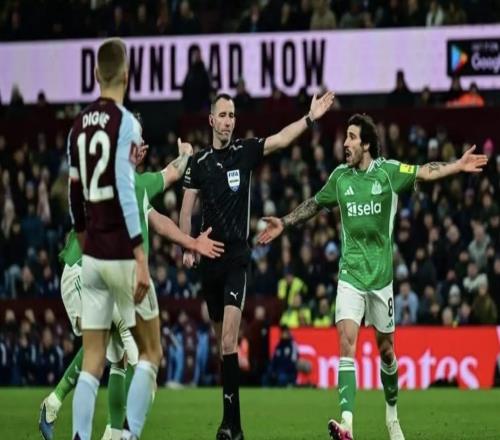 判罰出現(xiàn)諸多爭議，TA：紐卡vs維拉主裁本周不會執(zhí)法英超