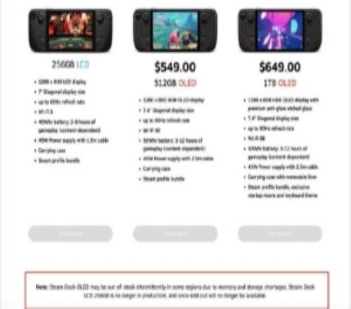 外媒：Valve、索尼、任天堂等都因內(nèi)存短缺面臨“硬件危機(jī)”