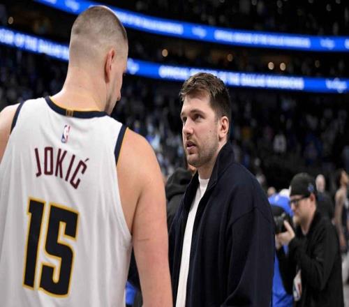 搞笑了，掘金隊約基奇的打賭玩笑讓湖人隊東契奇啞口無言