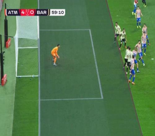 CTA發言人：庫巴西對馬競進球被吹是正確的，手動畫線正確