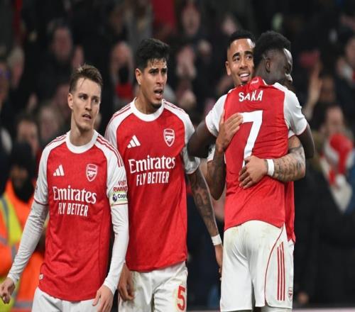 阿森納近36次對狼隊均有進球,為英格蘭足壇歷史第二長紀(jì)錄