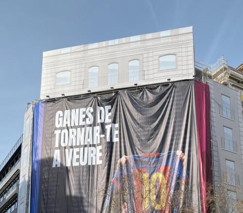 巴薩主席候選人放出梅西絕殺皇馬的慶祝動作，為自己助威！