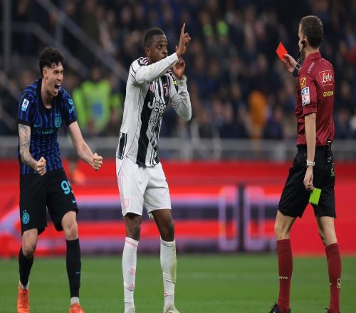 意大利國家德比處罰：卡盧盧自動停賽，科莫利與基耶利尼禁賽