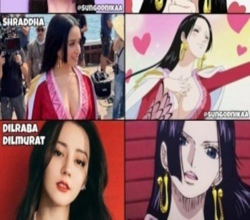 外國博主推薦《海賊王》真人劇演女帝的人選迪麗熱巴赫然在列