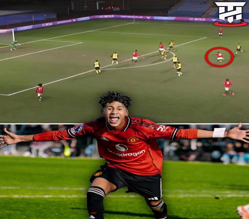 曼聯小梅西洗脫冤屈后首發破門，晉級8強！卡里克驅車260公里觀戰