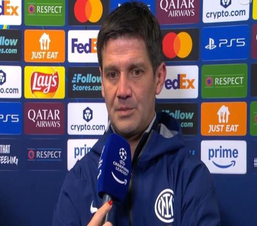 齊沃：勞塔羅的傷很嚴重次回合仍是開放的，我們會爭取晉級