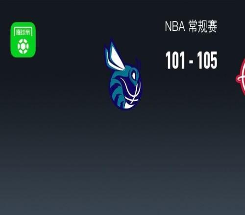 火箭105101險勝黃蜂，杜蘭特35+8，鮑爾11+7+7