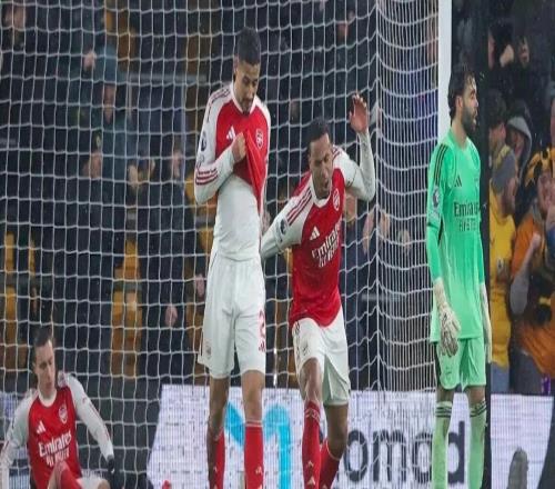 英超第31輪：狼隊(duì)22阿森納視頻集錦