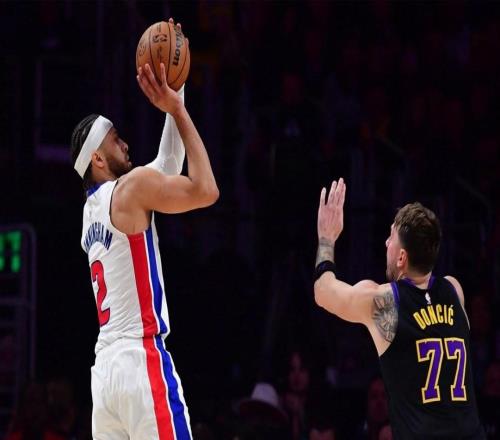 帕金斯：活塞隊坎寧安在他的排名中已經(jīng)超越了湖人隊東契奇