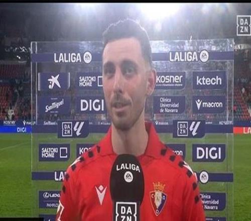 奧薩蘇納絕殺球員勞爾加西亞：這樣的球我在西乙也進過