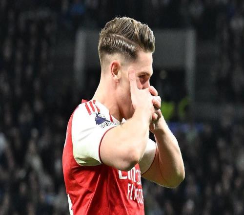 哲凱賴什本賽季英超進球已上雙，為阿森納隊內第一人