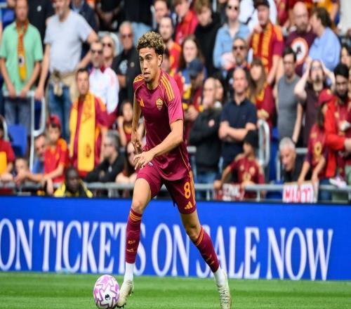 意媒:皇馬看上摩洛哥中場艾納維,但羅馬無意出售