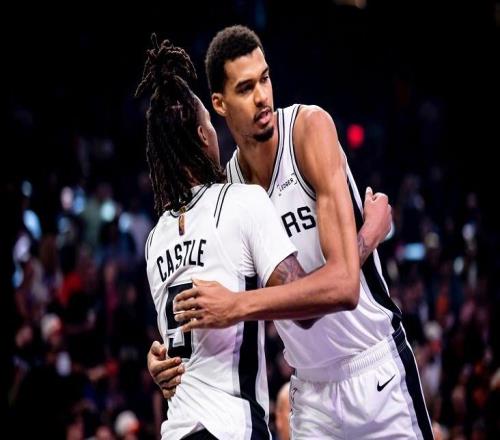 神射7記三分文班21+17+6封蓋，坎寧安26中5，馬刺復仇活塞奪9連勝