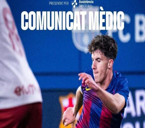 官方：巴薩后衛托倫茨左腳踝聯合韌帶受傷，預計傷缺1012周