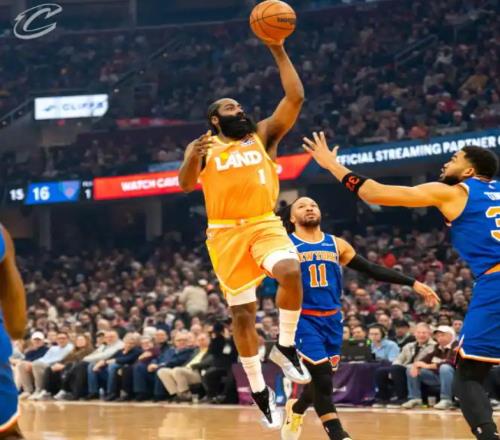 騎士復(fù)仇!裁判搶戲,哈登0罰球,米切爾18中5,尼克斯慘敗15分