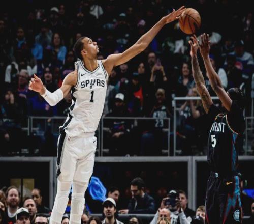 26投5中！馬刺大勝聯(lián)盟第一！文班亞馬打爆NBA狀元