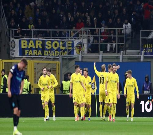 大跌眼鏡，國(guó)米近15年來(lái)首次歐冠淘汰賽兩回合被雙殺出局