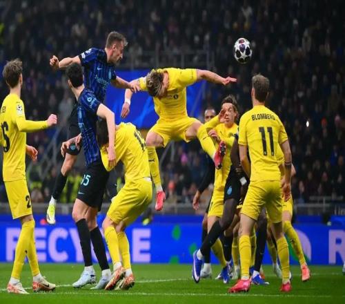 歐冠改制以來，國米隊史首次淘汰賽階段被非五大聯賽球隊淘汰