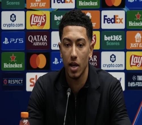 喬布貝林厄姆:最大的提升是身體上的恩梅加對(duì)我?guī)椭艽? loading=