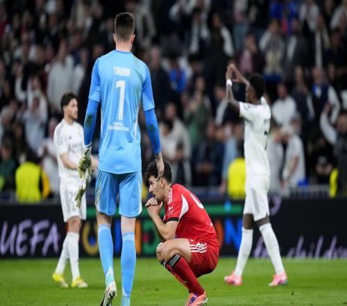 本菲卡后衛達爾：我們面對一支非常出色的球隊，他們踢得不錯