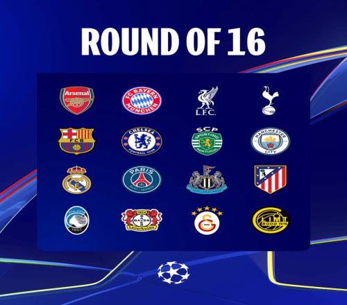 歐冠16強潛在對陣或造3組巔峰對決巴黎必碰強隊巴薩切爾西2選1